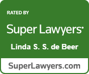 Rated by Super Lawyers, Linda S.S. de Beer / visit superlawyers.com